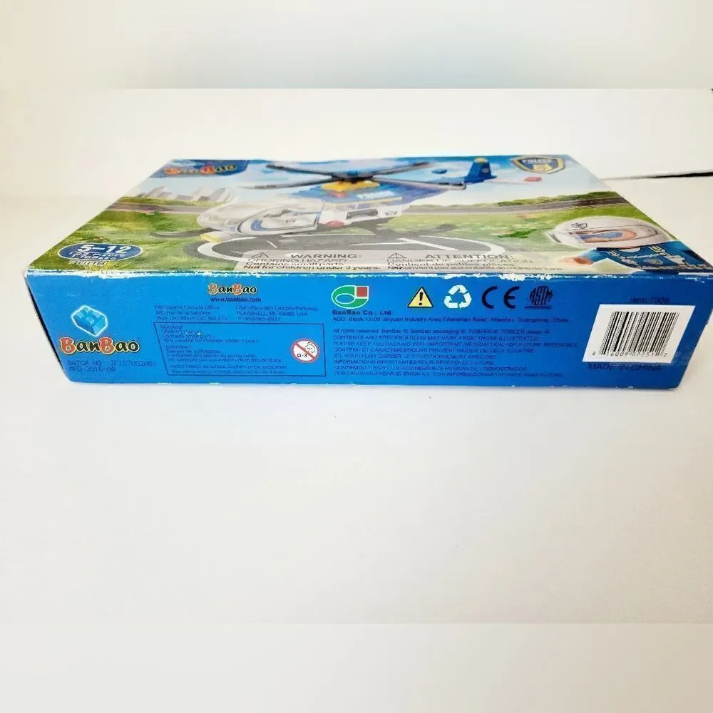 NIB Lego brick helicopter building set